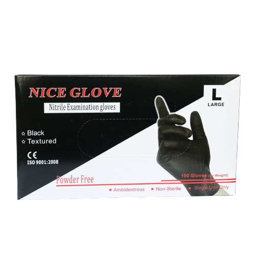 دستکش لاتکس نیتریل نایس گلو مدل تاتو کاری...