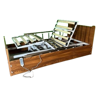 تخت ۳ موتوره چوبی بیمارستانی | قیمت و...