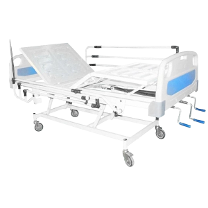 تخت بیمارستانی سه شکن مکانیکی تنظیم ارتفاع خرید تخت سه شکن مکانیکی ایران مدیک تخت مکانیکی ارزان تخت بیمارستانی سه شکن با گارانتی ارسال سریع به تمام ایران تخت سه شکن مکانیکی قیمت مناسب