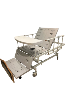 تخت برقی صندلی شو بیمارستانی چهار شکن خرید تخت چهار شکن برقی صندلی شو ایران مدیک تخت بیمارستانی برقی تنظیم ارتفاع پشت پا صندلی گارانتی معتبر ارسال سریع